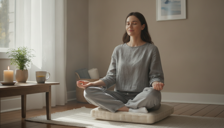 découvrez une méthode simple de méditation pour débutants, idéale pour apprendre à se relaxer même quand il est difficile de faire le vide mental.
