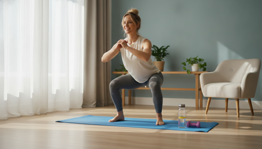 découvrez un programme d'entraînement maison pour débutants : séances de 20 minutes, 3 fois par semaine, faciles à suivre pour tonifier votre corps et améliorer votre forme physique.